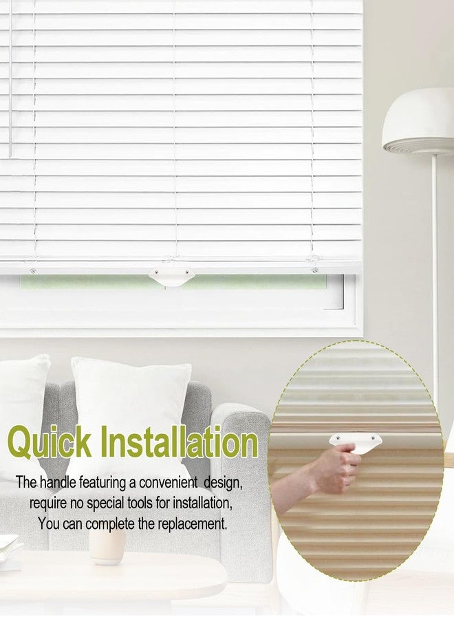 Batator Blind Pull Handle Kit Compatible with Hunter Douglas Vertiglide Vertical Honeycomb Shades Cellular Blinds -Replacement Handles for Vertical Cellular Shades Repair, Cordless Window Covering Par - Image 5